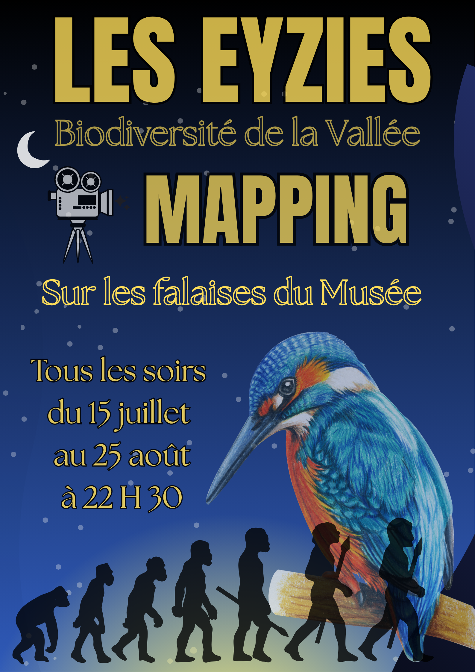 affiche du mapping 2025