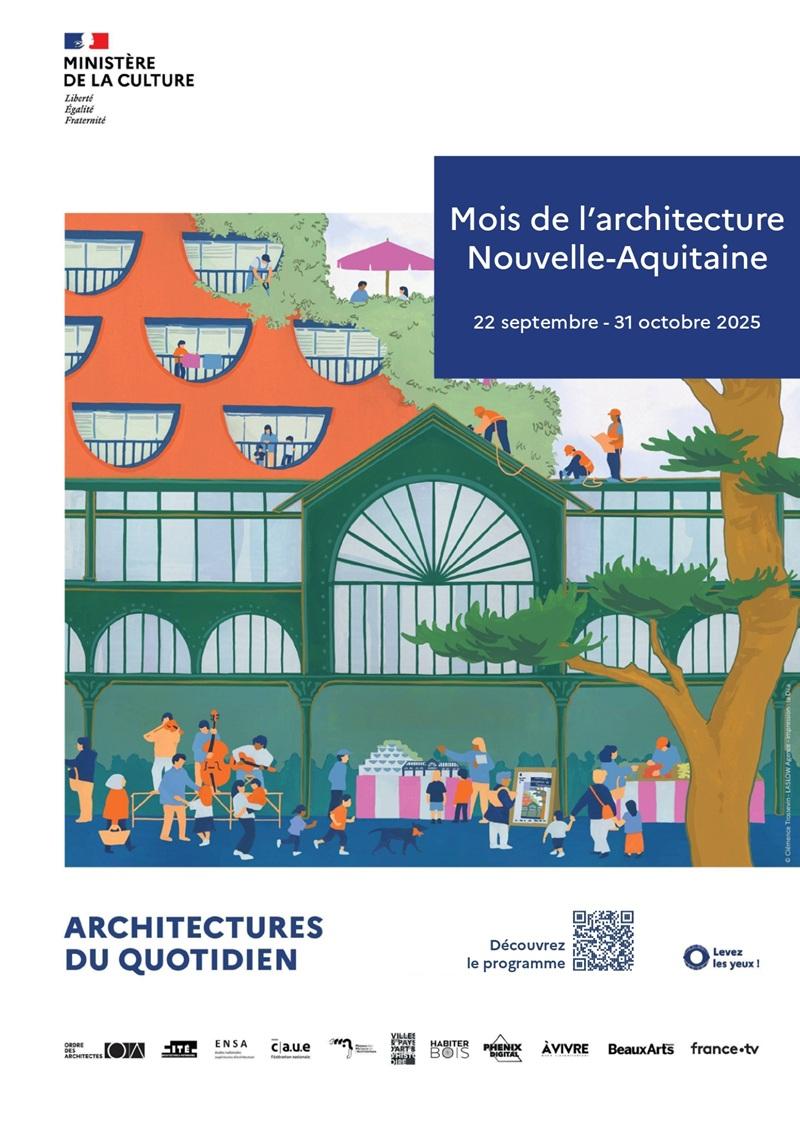 Affiche du Mois de l'architecture